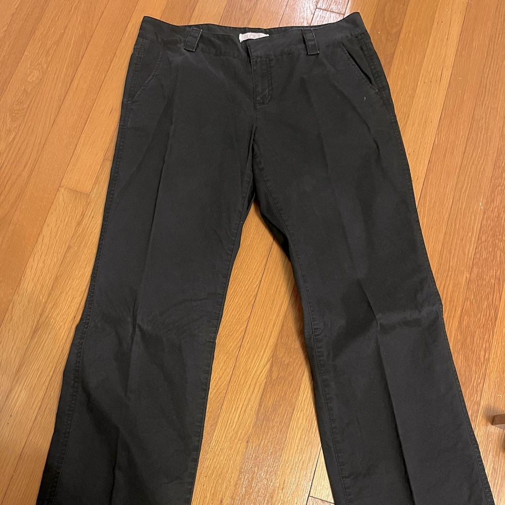 LOFT brand Black Pants. Size 10.  Casual.